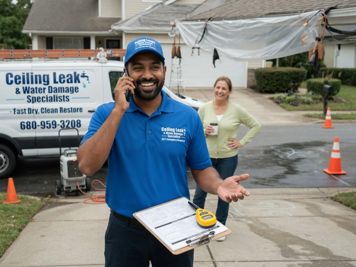 Ceiling Leak Cleanup Clarkdale, AZ FAQs